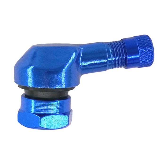 Par de válvulas angulares 90 graus alumínio tubeless moto cafe racer