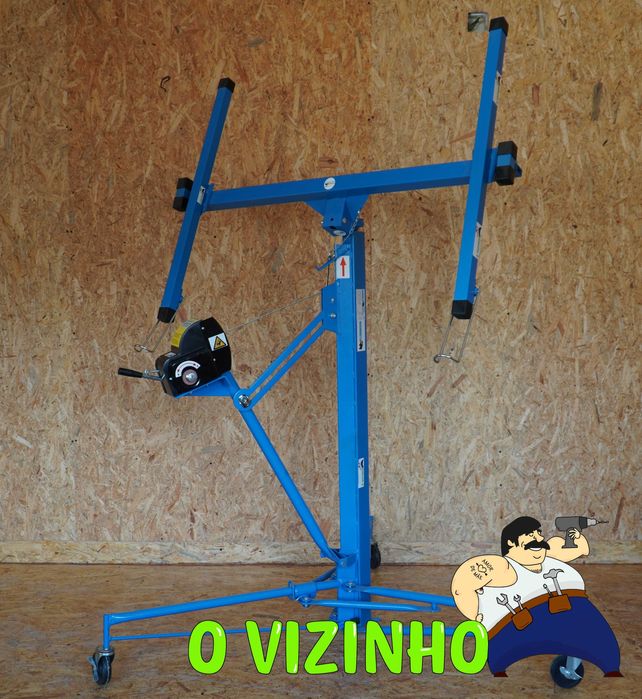 Aluguer de Elevador de Placas de Gesso Cartonado e Pladur - O Vizinho