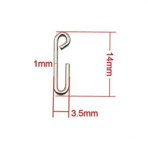 50/100 Clips Engates Rápidos Pesca