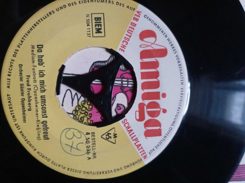 Winyl Schallplatten Amiga