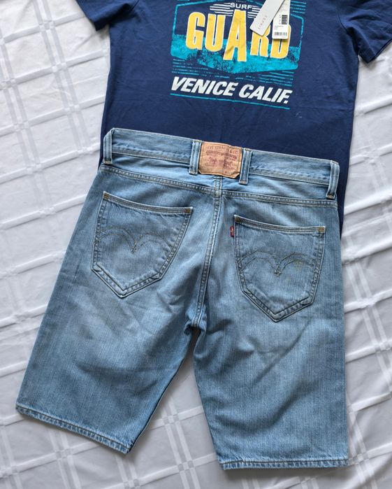 Szorty męskie dżinsowe marki Levis Strauss&Co model 506 rozmiar W32