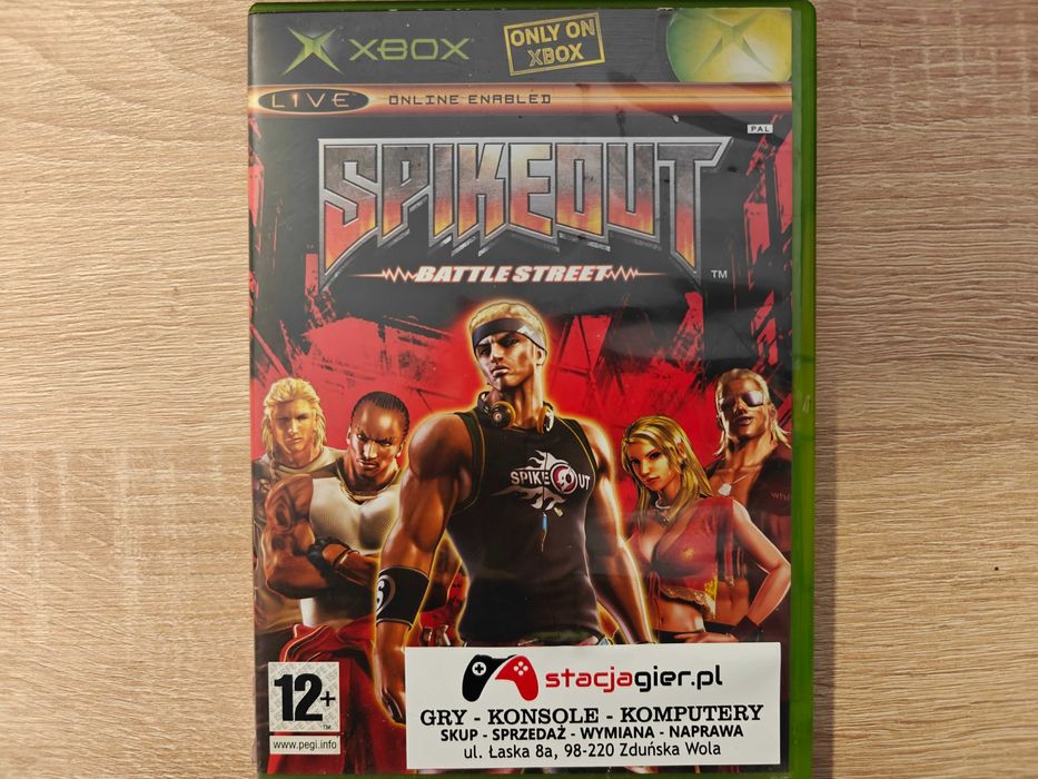 Spikeout Battlestreet Xbox Classic