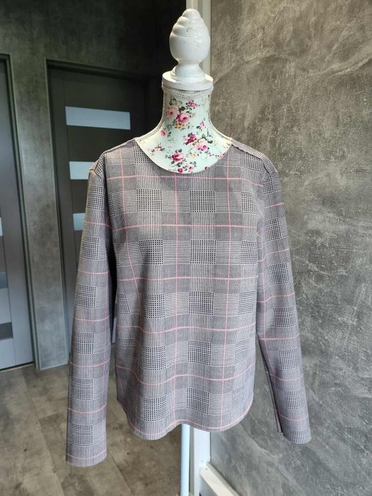Bluzka w kratę M 38 Zara