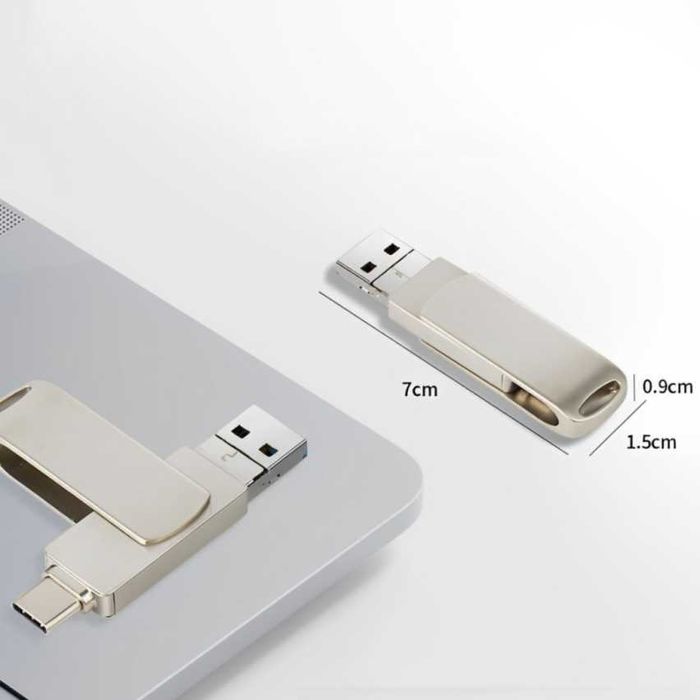 Pen Drive 128 GB para Telemóveis Android e para Computadores USB64585544529027124