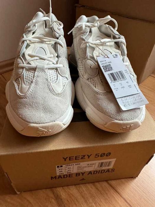 Buty Adidas Yeezy boost Yeezy 500 bone white 46
