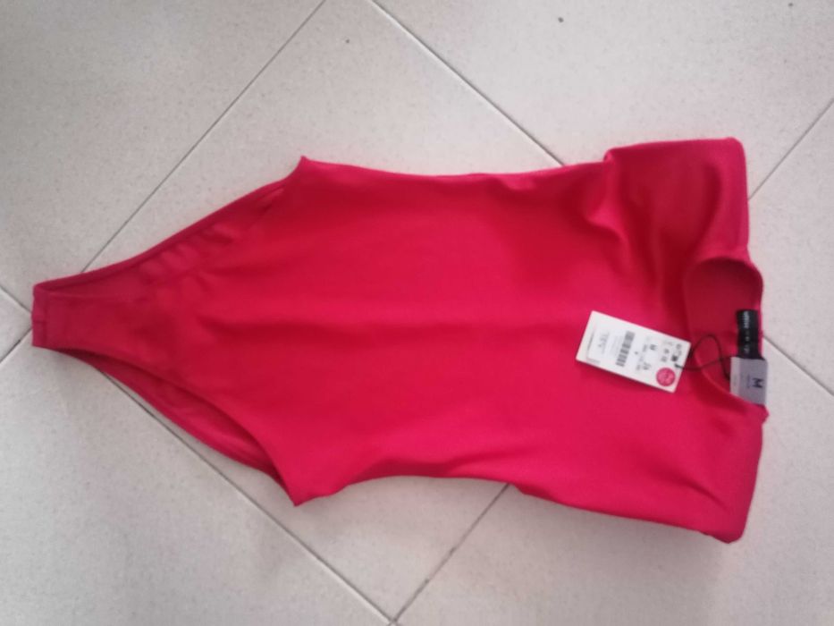 Body vermelho da Lefties, M, Novo!