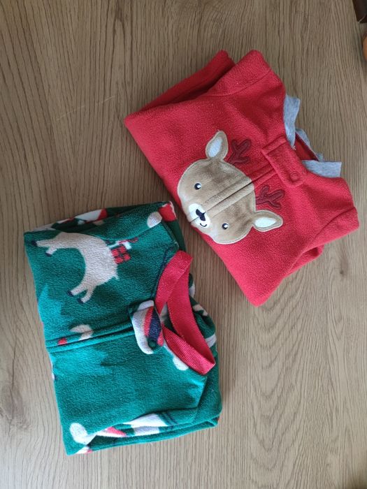 Флісові чоловічки carter's 3m (56-62см)