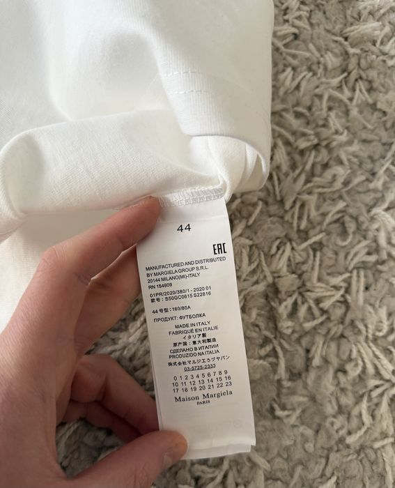 Maison Margiela vetements футболка