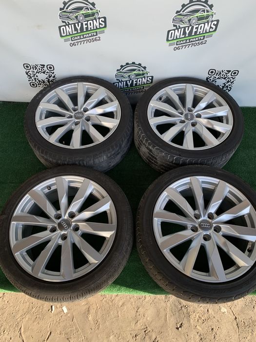 Audi a4 b9 a5 b9 A3 s-line диски титани шини 5х112 ET 40 R18 245/40/18