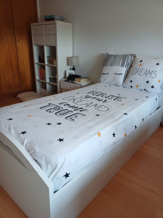 Cama solteiro 90×200 cm