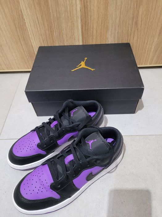 Nike Air Jordan 1 low (GS) purple venom r. 39