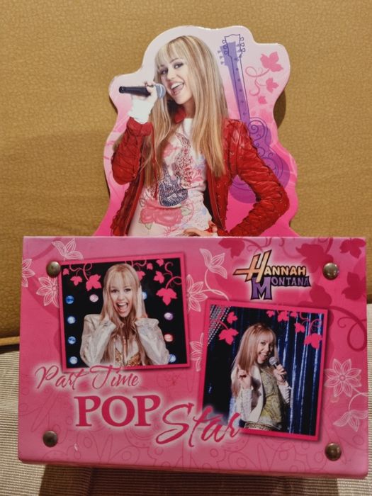 Organizer HANNAH MONTANA pudełko stojak kredki długopis mazak pojemnik