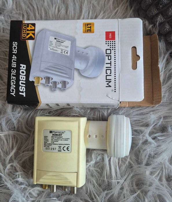 antena satelitarna + konwerter UNICABLE