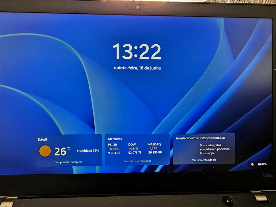 Portátil Thinkpad lenovo