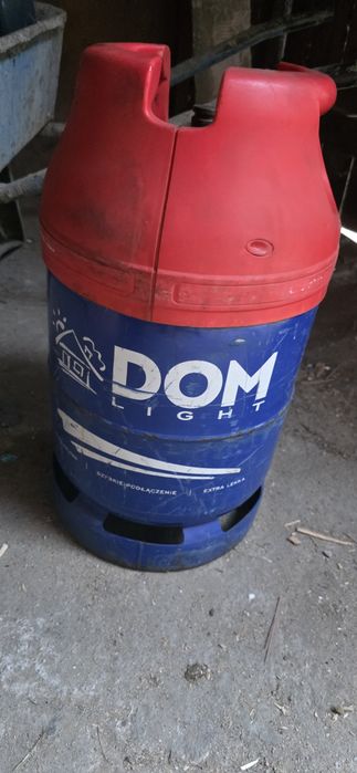 Pusta butla gazowa DOM light.