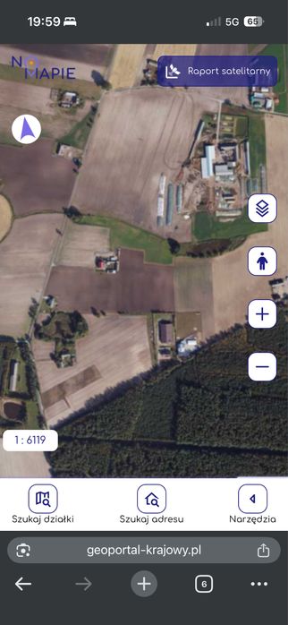 Działka 1130 m2 - warunki zabudowy - blisko lasu - spokojna okolica