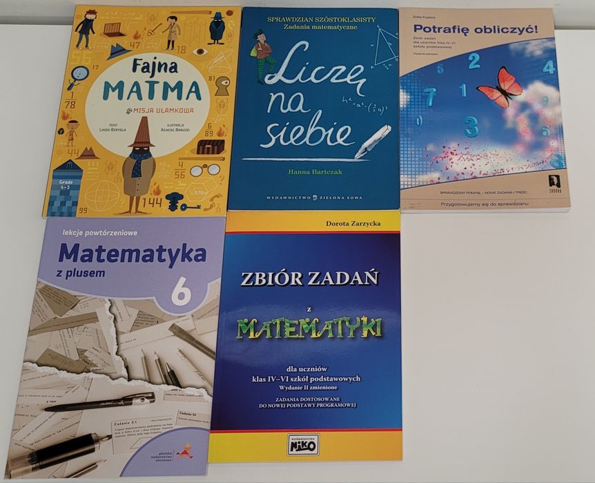 Zbiory zadań z matematyki
