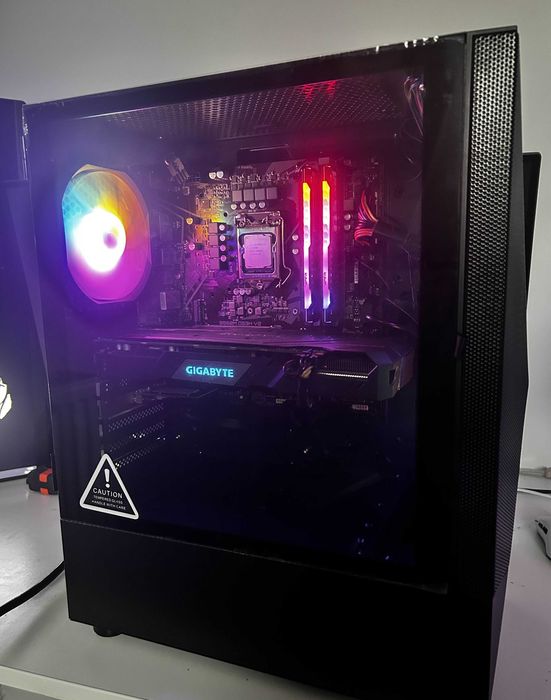 Komputer do Gier GTX1660super / I5-10400f / 16Gb Ram RGB Łęczyca