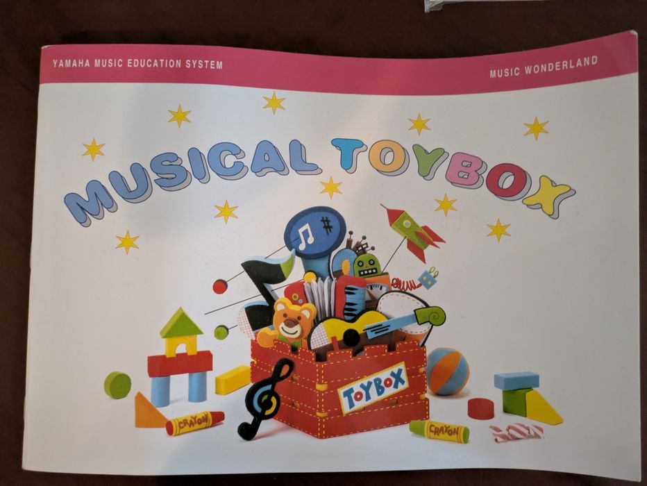 Livros curso Escola musica Mozart / Yamaha music wonderland crianças