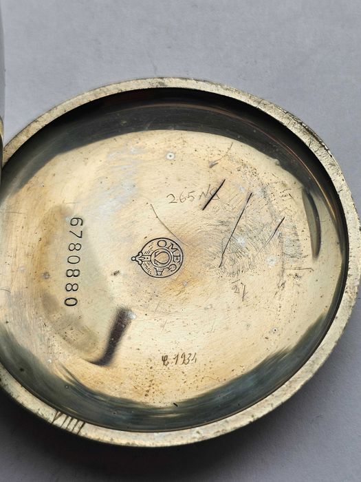 Omega Chronographe koperta ze szkłem