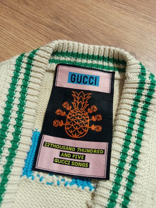 Gucci oryginalne lęgit hit nowe uniseks kardigany