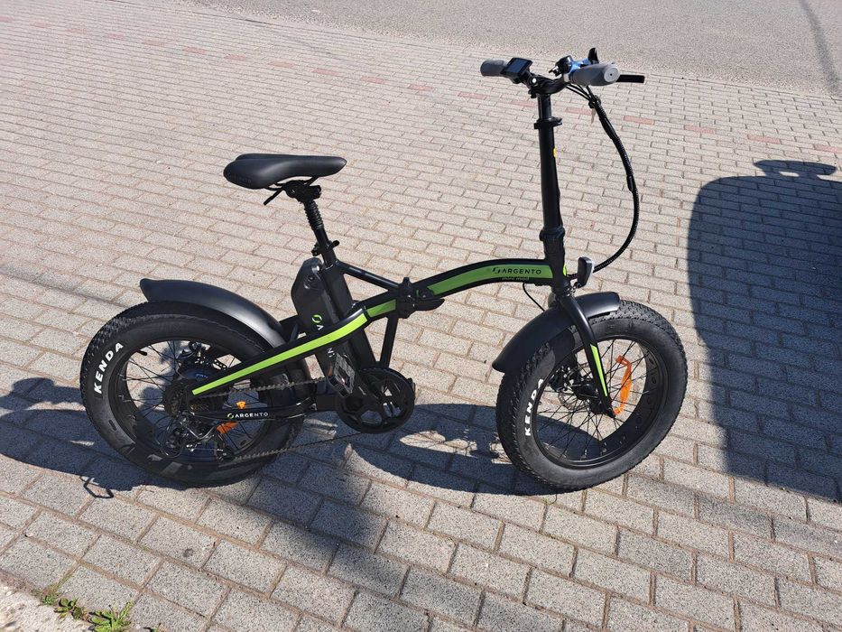 Rower elektryczny składany ARGENTO FATbot  MINI mad