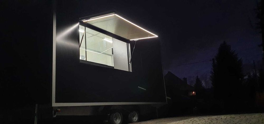 Przyczepa gastronomiczna - PREMIUM- 5m x 2,5m