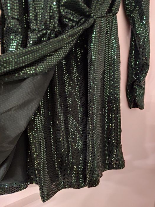 Reserved kombinezon zielony rozm.S Studniówka, Sylwester