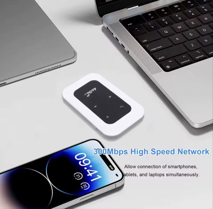 Подарунок Роутер міні кишиньковий sim карта 4G 5 G WiFi портативний