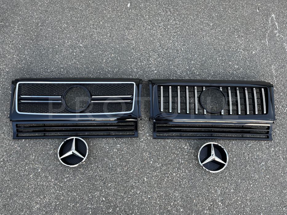 Решетка радиатора Mercedes G-Class W463 AMG G63 GT