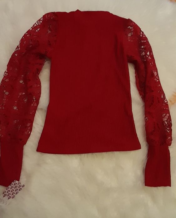 Bluzka z gipiurą#S/M