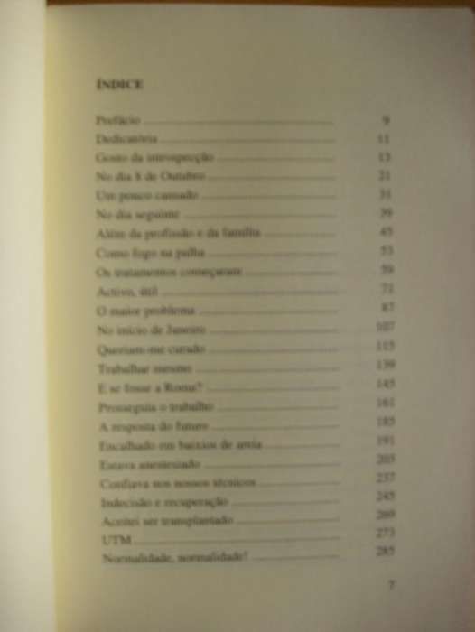 O Desafio da Normalidade (impressões do fim da vida)