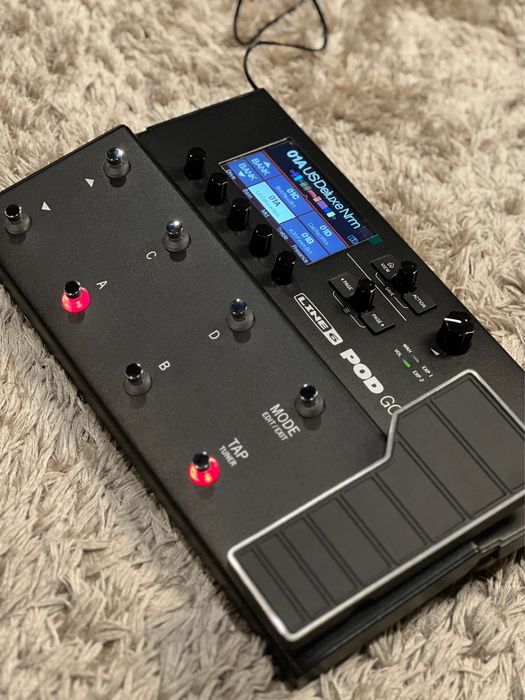 Pedaleira Guitarra Line 6 Pod Go NOVA + Presets Premium