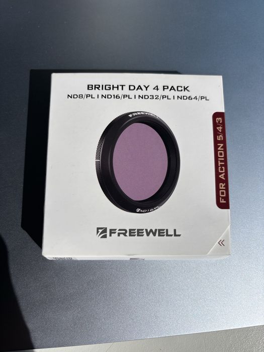 freewell bright day 4 pack nd/pl do kamery DJI Osmo Action 5 / 4 / 3