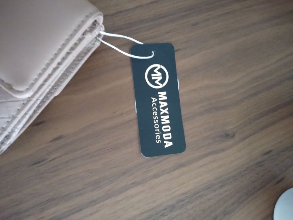 Porta moedas / carteira bege nova