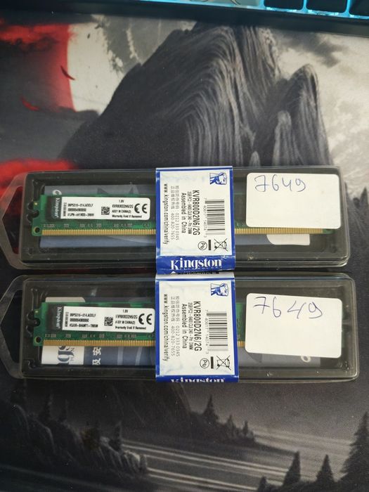 Оперативная память Kingston DDR2 800 2Gb kit 2x2