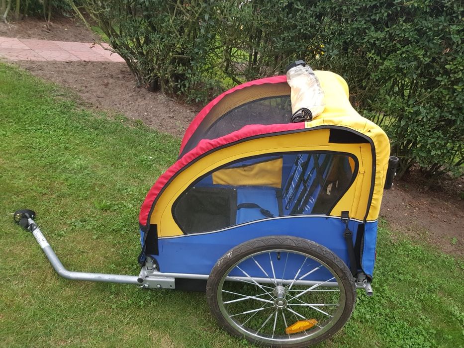 Wózek do roweru riksza przyczepka rowerowa