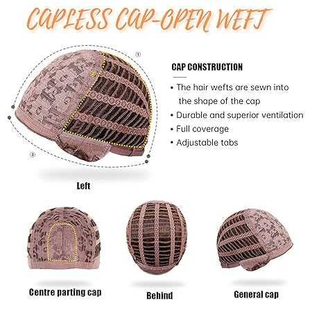 Peruka brązowa, długa dla kobiet