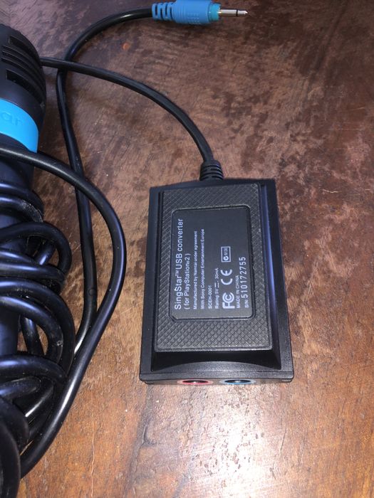 SingStar Microphones and Adapter64739701066882122