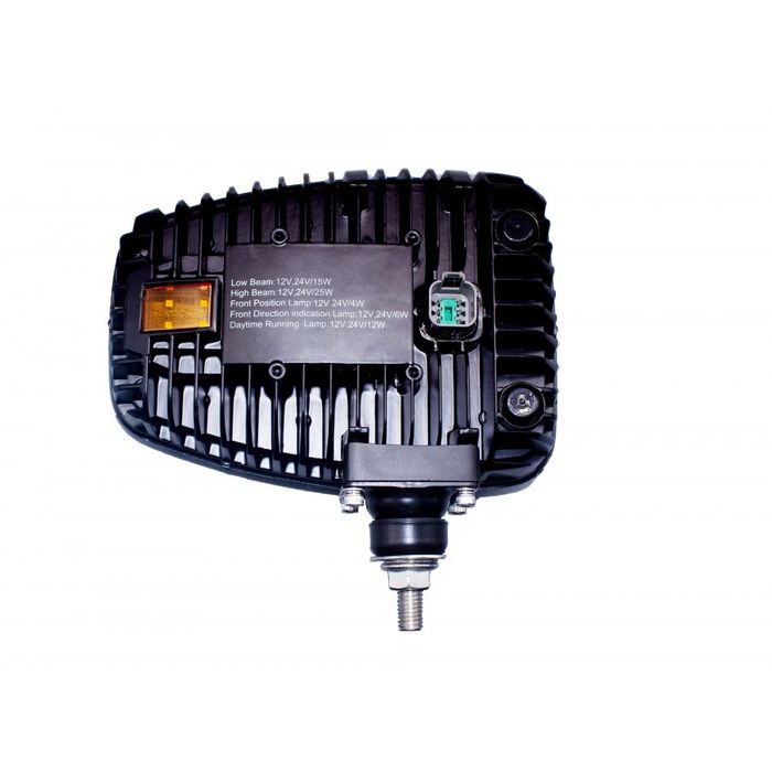 Reflektor drogowy LED przednia lewa koparki Cat Case Jcb DRL