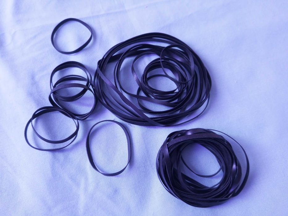 Пасики.Ремни.Для бытовой электроники.от 1 до 5 мм.50 шт комплект