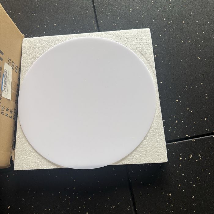 Candeeiro de teto LED NOVO e sem uso, 30 cm, 24W,3000K, Rosa