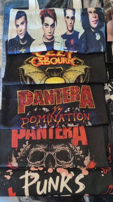 Tote Bag Bandas Rock Metal