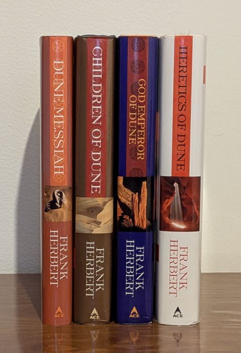 Livros da série Dune (2/3/4/5)