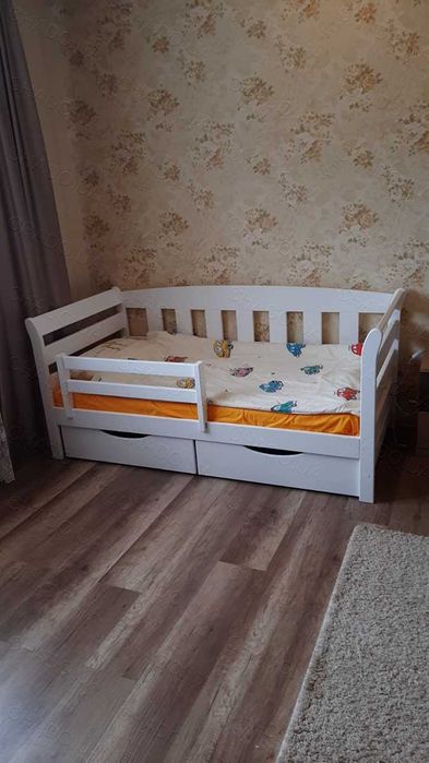 Дитяче ліжко Тедді Дерево БУК, детская кровать Колір темний горіх