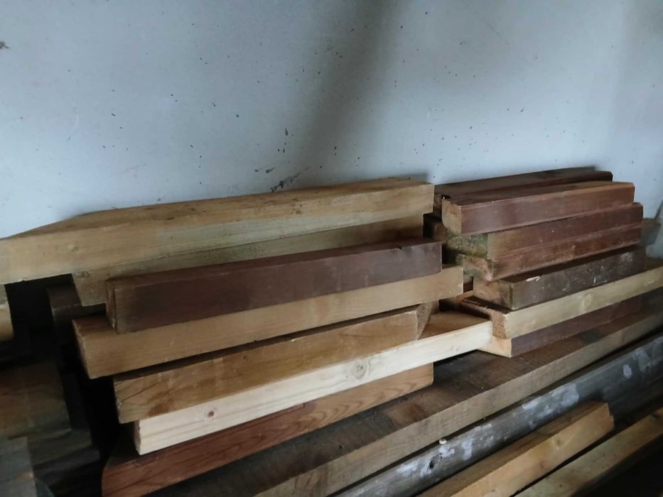 Podkładki podwaliny nogi drewniane 7x14x60cm