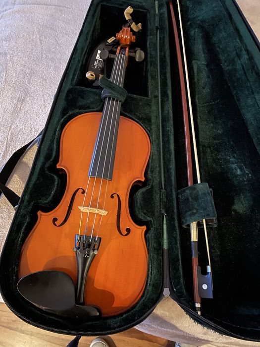 Violino 4/4, arco e estojo