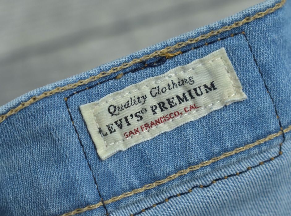 Levis 720 High Rise Super Skinny Spodnie Damskie Jeansy W28 L30