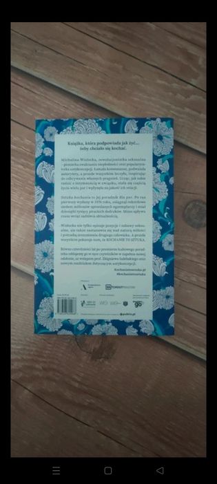 Książka Sztuka Kochania nowa