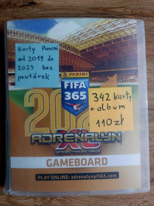 Album karty piłkarskie Panini